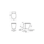 Ideal Standard Concept Back To Wall WC E7916