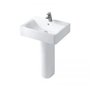 Ideal Standard Concept Space 55cm Cube Basin & Full Pedestal