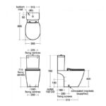 Ideal Standard Concept Aquablade 4/2.6 Litre Toilet with Soft Close Seat