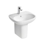 Ideal Standard Tesi 50cm 1 Hole Basin & Semi-Pedestal Pack