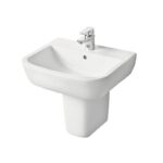 Ideal Standard Tempo 600mm 1 Taphole Basin & Semi Pedestal