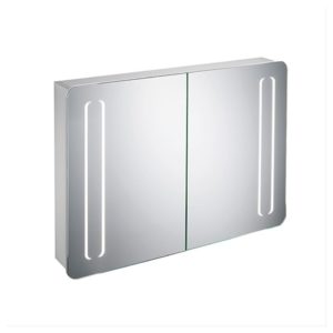 Ideal Standard 100cm Mirror Cabinet with Bottom & Front Light
