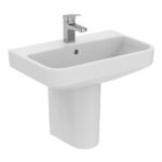 Ideal Standard i.Life S 60cm Compact 1 Hole Basin & Semi-Pedestal