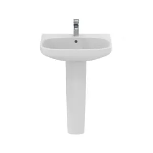 Ideal Standard i.Life A 600mm 1 Taphole Basin & Full Pedestal