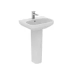 Ideal Standard i.Life A 550mm 1 Taphole Basin & Full Pedestal