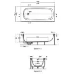 Ideal Standard i.Life Single Ended Bath 1700x750mm T4773