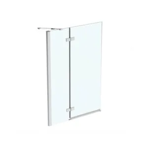 Ideal Standard i.Life LH Bath Screen with Fixed Panel 1500x1000mm 8mm Glass