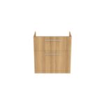 Ideal Standard i.life A 80cm Floor Vanity Unit, 2 Drawers, Natural Oak