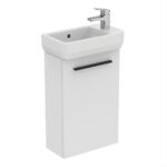 Ideal Standard i.Life S 41cm Matt White Basin Unit & 1 Right Hole Basin