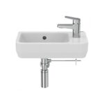 Ideal Standard i.Life S Guest 45cm Matt Grey Unit & Basin, Chrome Handle