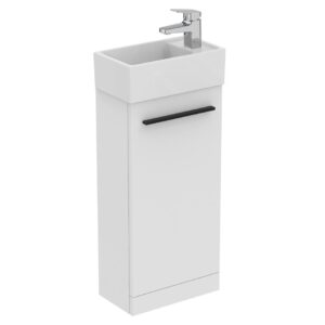 Ideal Standard i.Life S 35cm Matt White Floor Unit & 1 Right Hole Basin