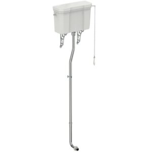 Ideal Standard Waverley High Level Cistern with Flushpipe U4707