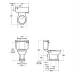 Ideal Standard Waverley Classic Close Coupled Bowl U4708