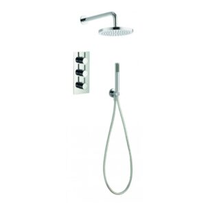 Imex Arco 3 Control Shower Valve with Fixed Head & Pencil Handset