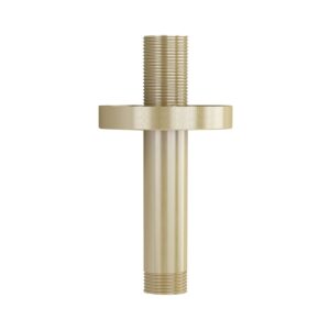 Imex 75mm Brushed Brass Round Ceiling Mounted Shower Arm