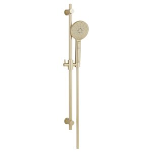 Imex Contemporary Solid Brass Slide Rail Kit Brushed Brass