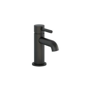 Imex Ravine Basin Mixer In Matt Black With Universal Clicker Waste