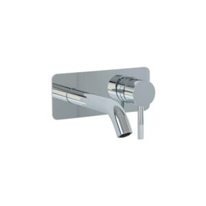 Imex Ravine Wall Basin Mixer Tap Chrome