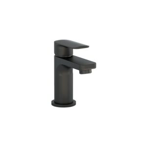 Imex Suburb Small Basin Mixer Tap Matt Black