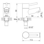 Imex Xcite Basin Pillar Taps