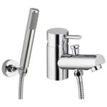 Imex Xcite Mono Bath Shower Mixer Tap with Shower Kit