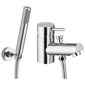 Imex Xcite Mono Bath Shower Mixer Tap with Shower Kit