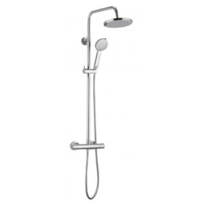 Imex Arco Dual Bar Shower System with Fixed & Adjustable Shower Heads