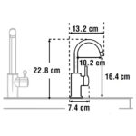 InSinkErator FH3010 Hot Water Tap & Neo Tank Brushed Steel