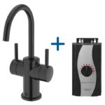 InSinkErator FHC3010 Hot/Cold Water Mixer Tap & Tank Velvet Black