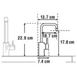 InSinkErator FH3020 Hot Water Tap & Standard Tank Polished Nickel