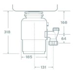 InSinkErator E75 Waste Disposal Unit & Air Switch