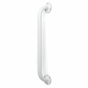 Inta 450mm White Powder Coated Grab Rail Exposed Fixings