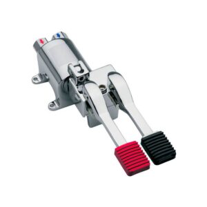 Inta Intajet Foot Operated Floor Mounted Mixing Valve with Stop