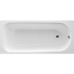 Iona Europa Steel 1600x700 2 Hole Bath & Leg Set