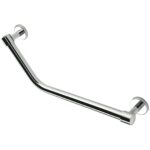 Iona Angled 47cm Grab Rail Chrome