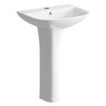 Iona Avesta 560mm Basin & Full Pedestal