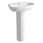 Iona Trafalgar 600mm Basin & Full Pedestal