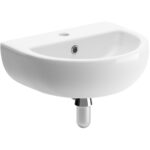 Iona Oxford 450x400mm Cloakroom Basin & Trap