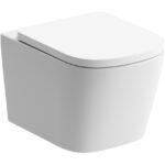 Iona Trafalgar Rimless Wall Hung WC & Soft Close Seat