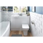 Iona Clifton 500mm Slim Vanity Unit White Gloss