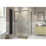 Refresh Wesley Semi-Framed Sliding Shower Door 1700mm