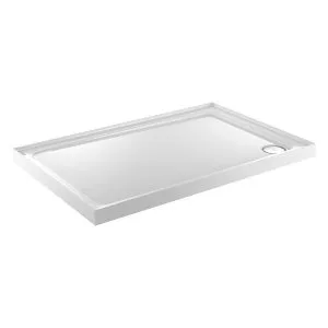 Just Trays Fusion 1000x700mm Shower Tray Anti-Slip 4 Upstands