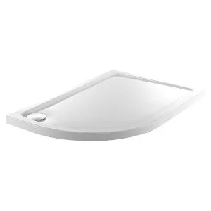 Just Trays Fusion 1000x800mm Offset Quadrant LH Anti-Slip Tray