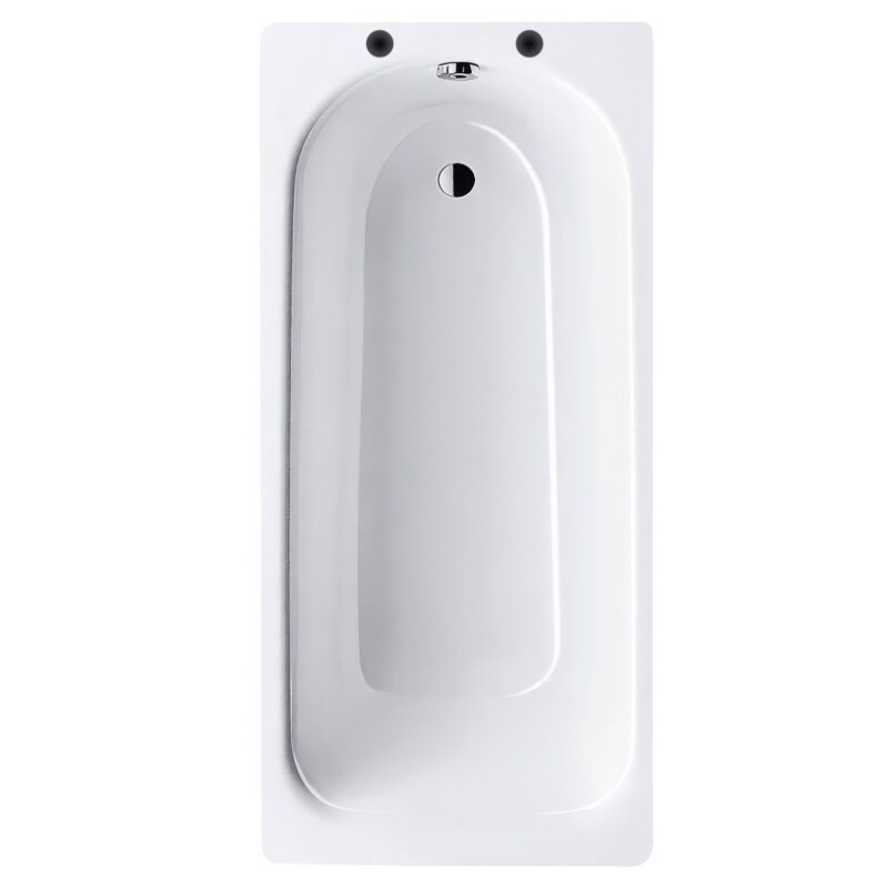 Kaldewei 309 Eurowa 1400x700mm Anti Slip Steel Bath 2 Tap Holes