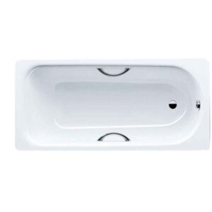 Kaldewei 309 Eurowa 1400x700mm Anti Slip Bath with Tap Holes & Grip Holes