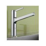 KWC Ava Mono Sink Mixer with Swivel Spout Chrome