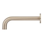 Meir Round Wall Spout for Bath or Basin Champagne