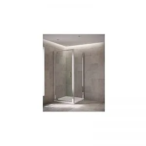 Mira Leap Pivot Door 800mm Silver