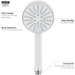 Mira Beat 110mm Four Spray Hand Shower White