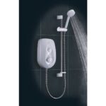 Mira Vie 10.8kW Electric Shower White/Chrome